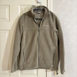 Columbia Men's Tan Fleece Jacket